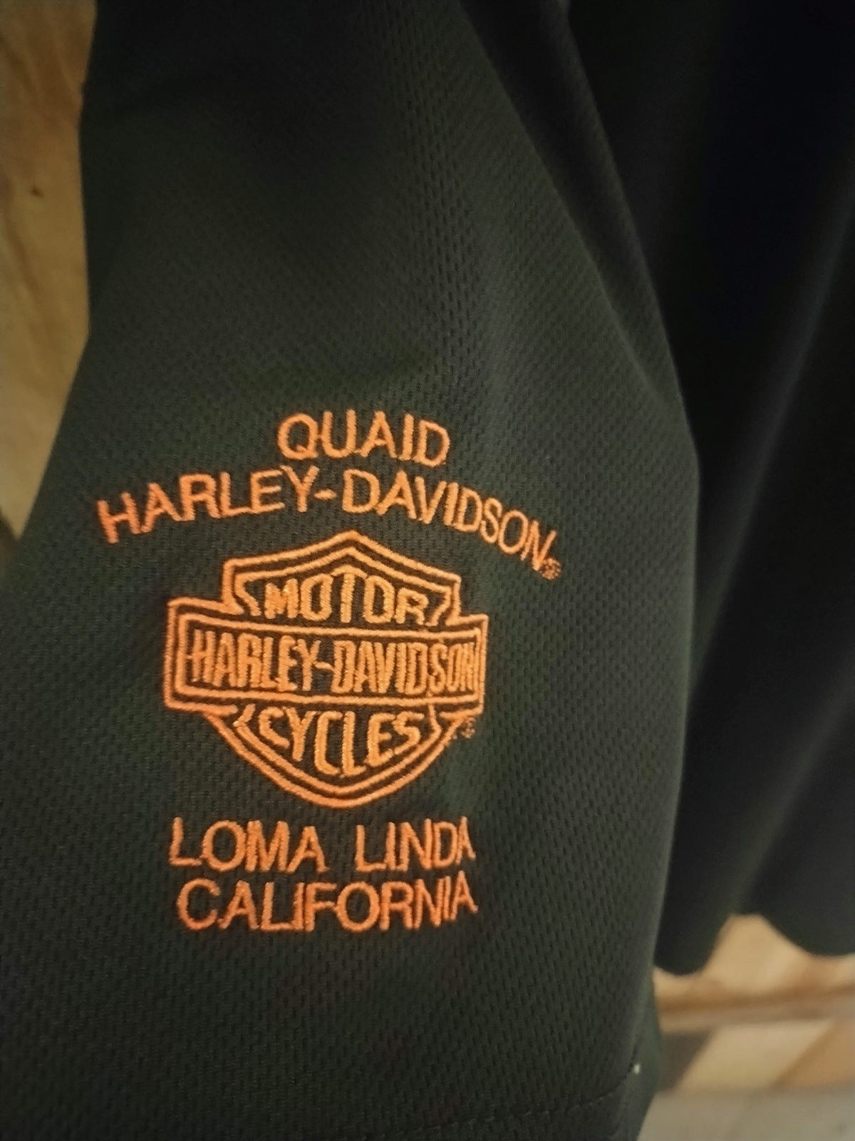 Harley Davidson Loma Linda CA. Polo Size XL