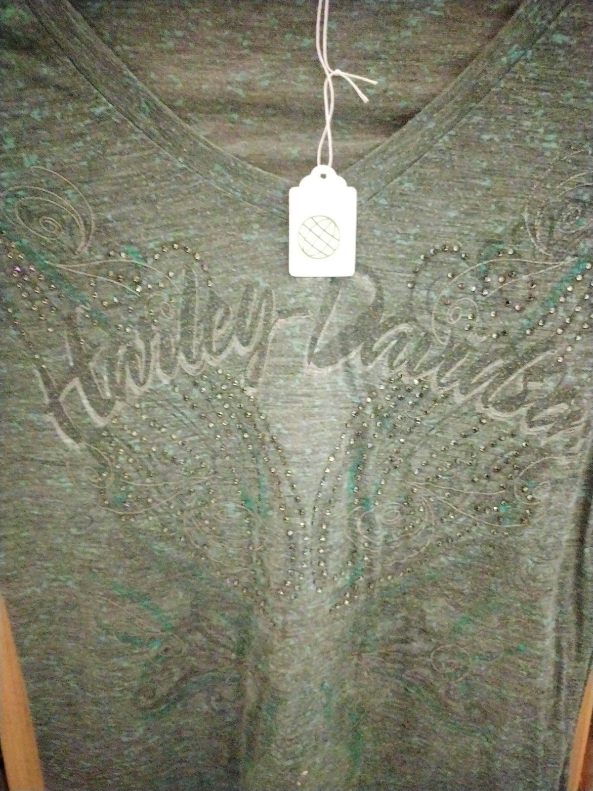 Harley Davidson Women's T Shirt Semi Sheer Size Medium