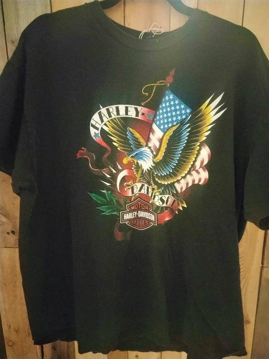 Harley Davidson Washington Utah T Shirt Size XL