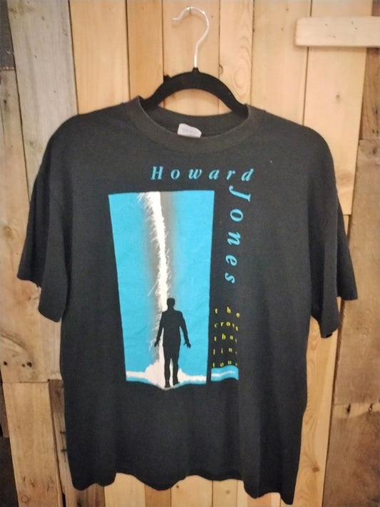 Howard Jones Original 1989 Tour T Shirt Size XL 545525DQ