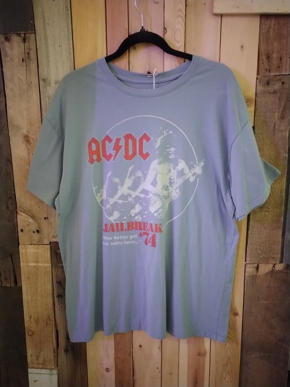 ACDC Jailbreak '74 Men's T shirt size Large