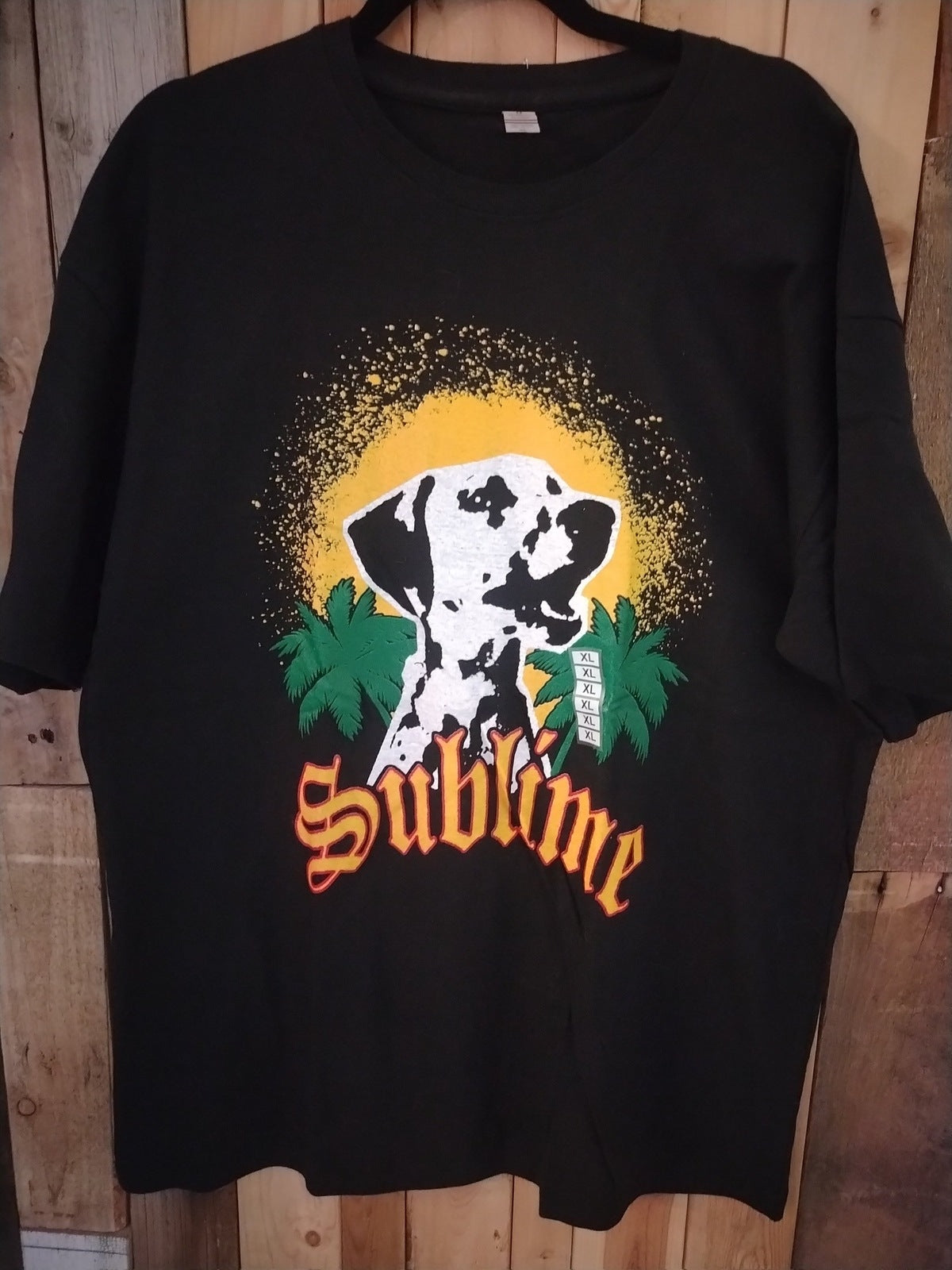 Sublime Lou Dog Men's T shirt size Large New!