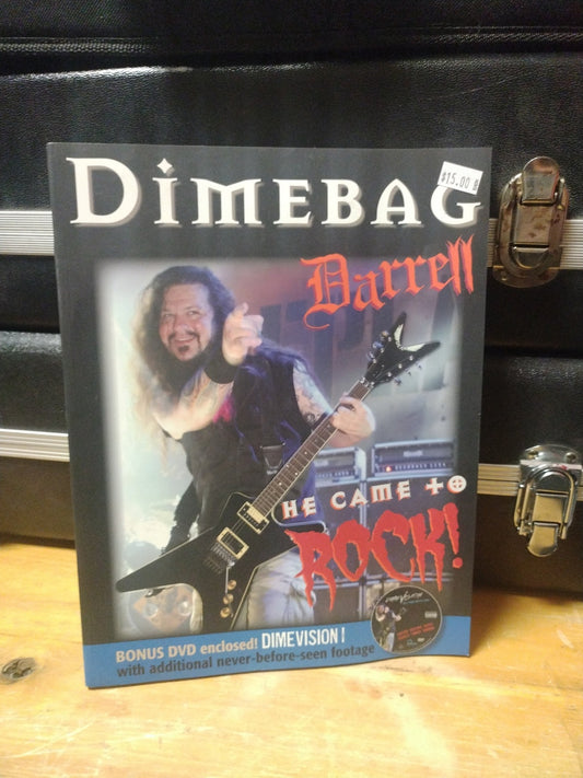 Dimebag Darrell He Came to Rock book with bonus DVD