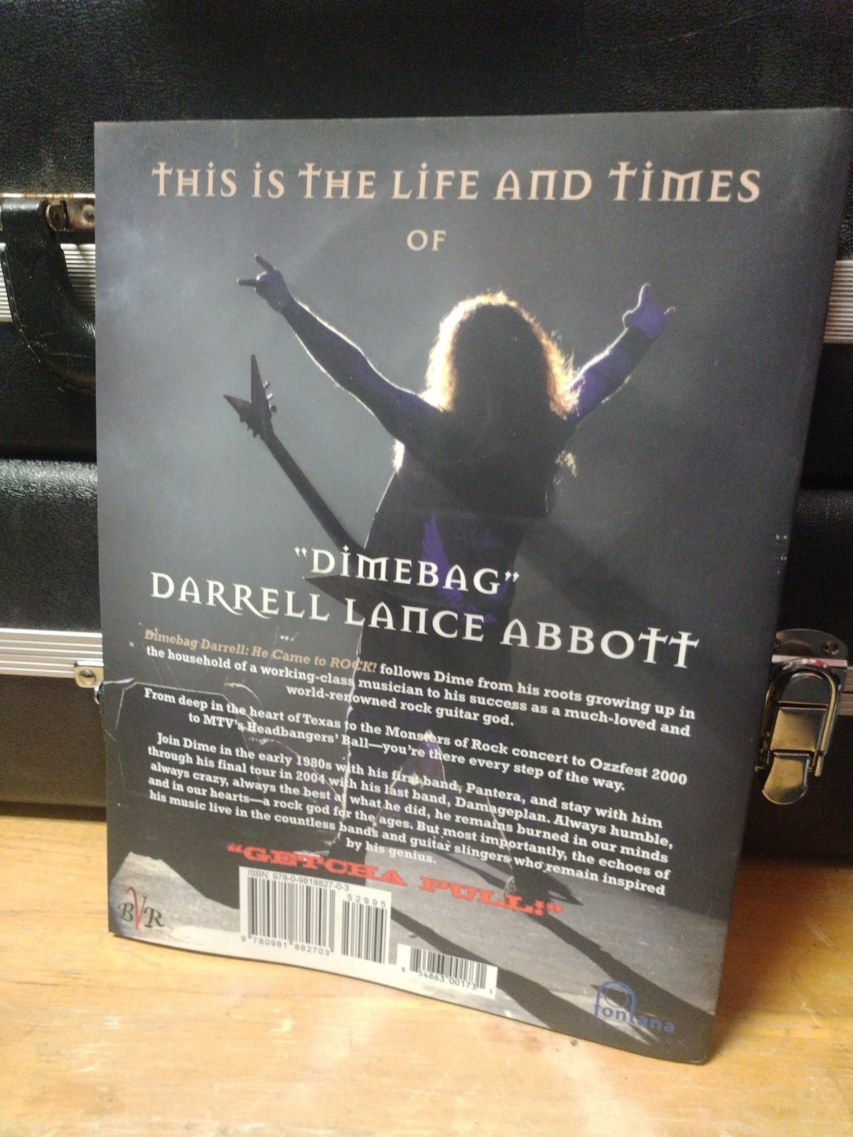 Dimebag Darrell He Came to Rock book with bonus DVD