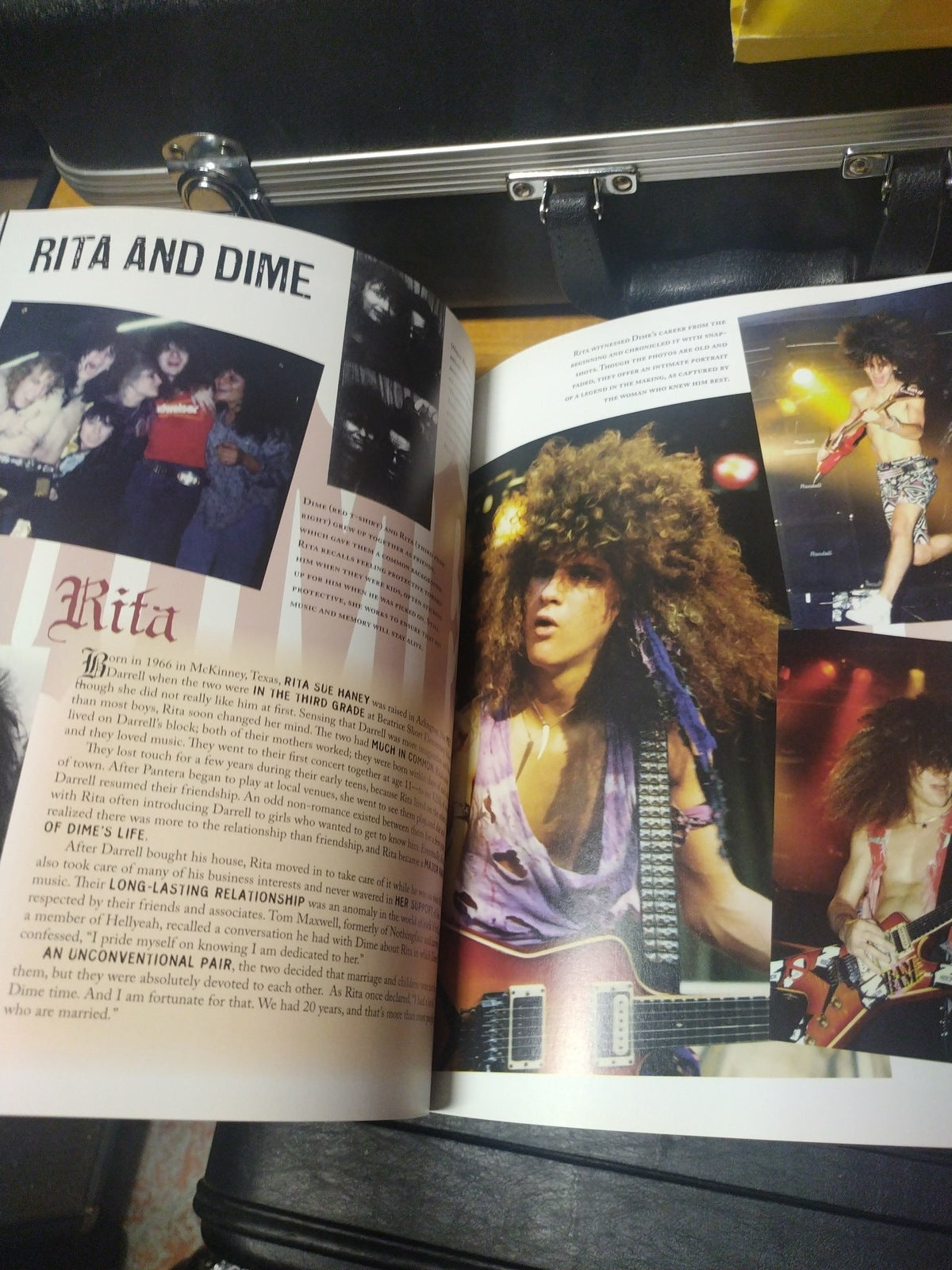 Dimebag Darrell He Came to Rock book with bonus DVD