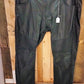 INC International Concepts Berlin Slim Straight Men's Faux Leather Pants Size 38/30