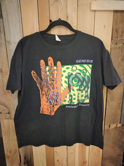 Genesis Original "Invisible Touch" Tour Shirt Women's XL 635626DQ