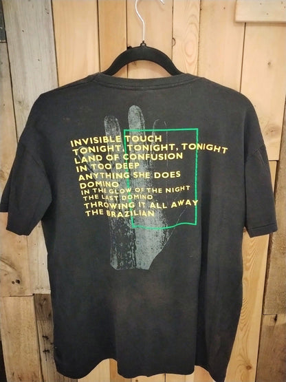 Genesis Original "Invisible Touch" Tour Shirt Women's XL 635626DQ