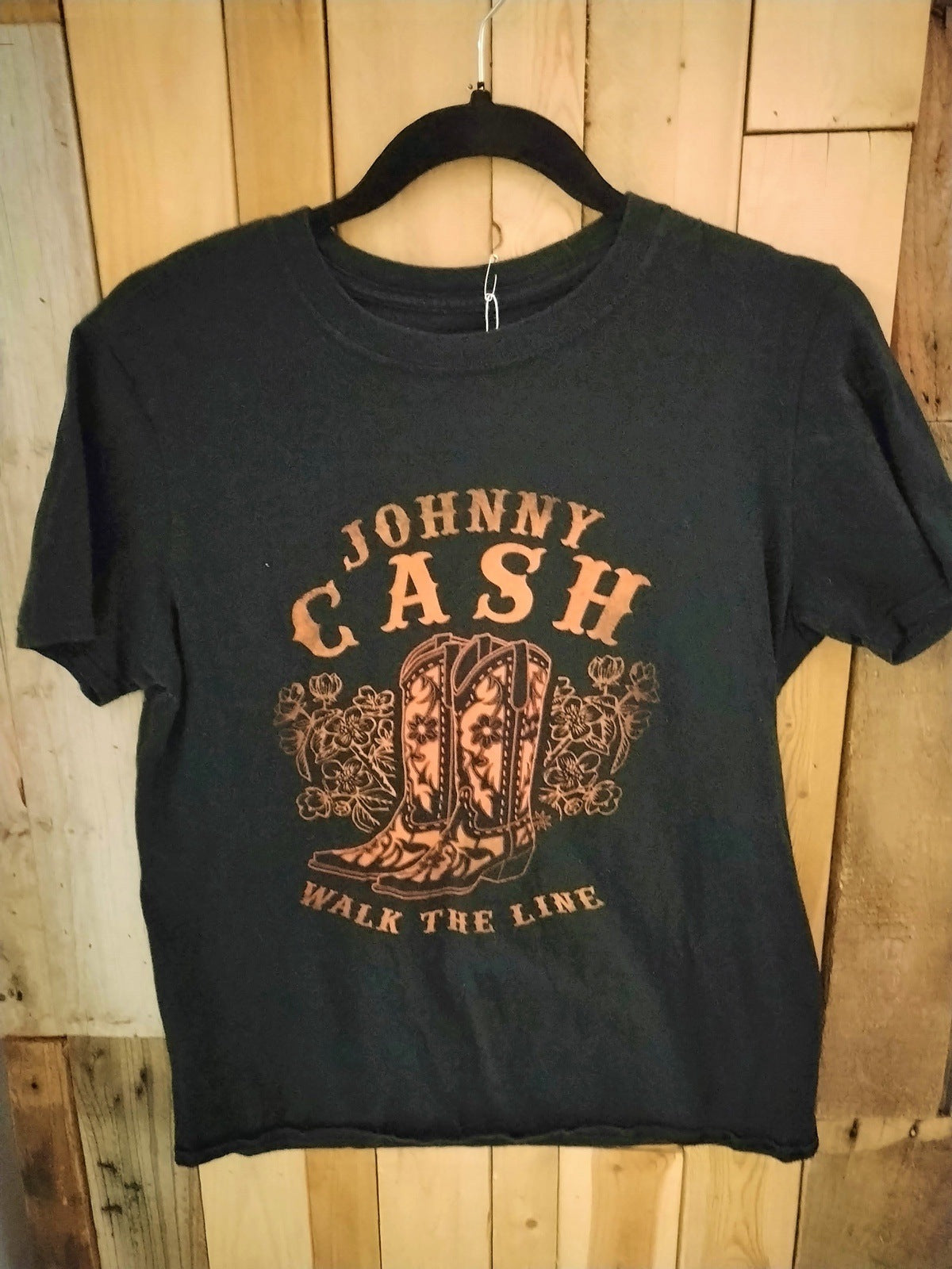 Johnny Cash Walk The Line Women's Medium T Shirt