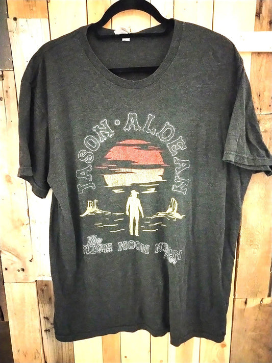 Jason Aldean "High Noon Neon Tour" T Shirt Size XL