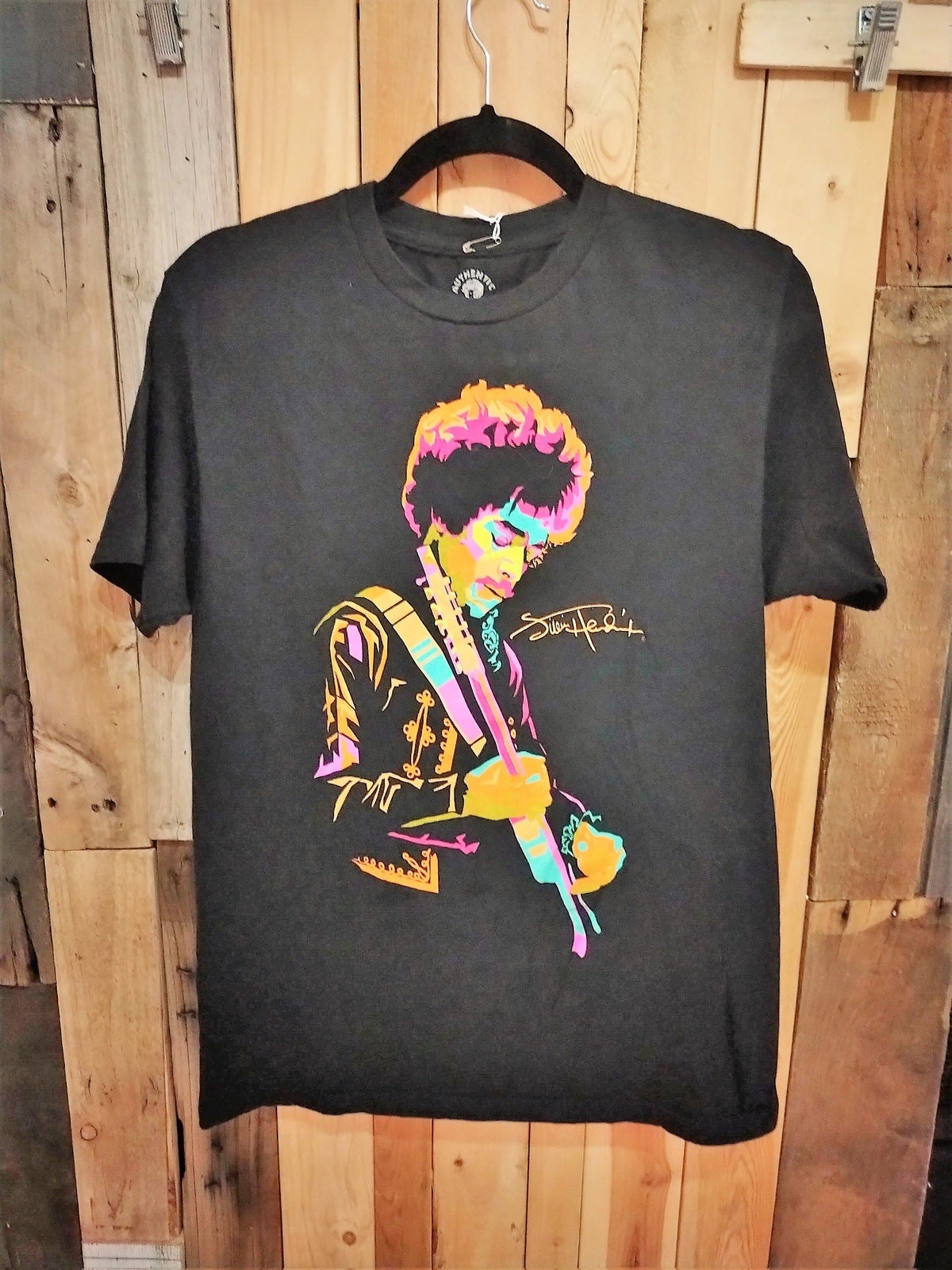 Jimi Hendrix Authentic Hendrix T Shirt Size Medium 396521WH