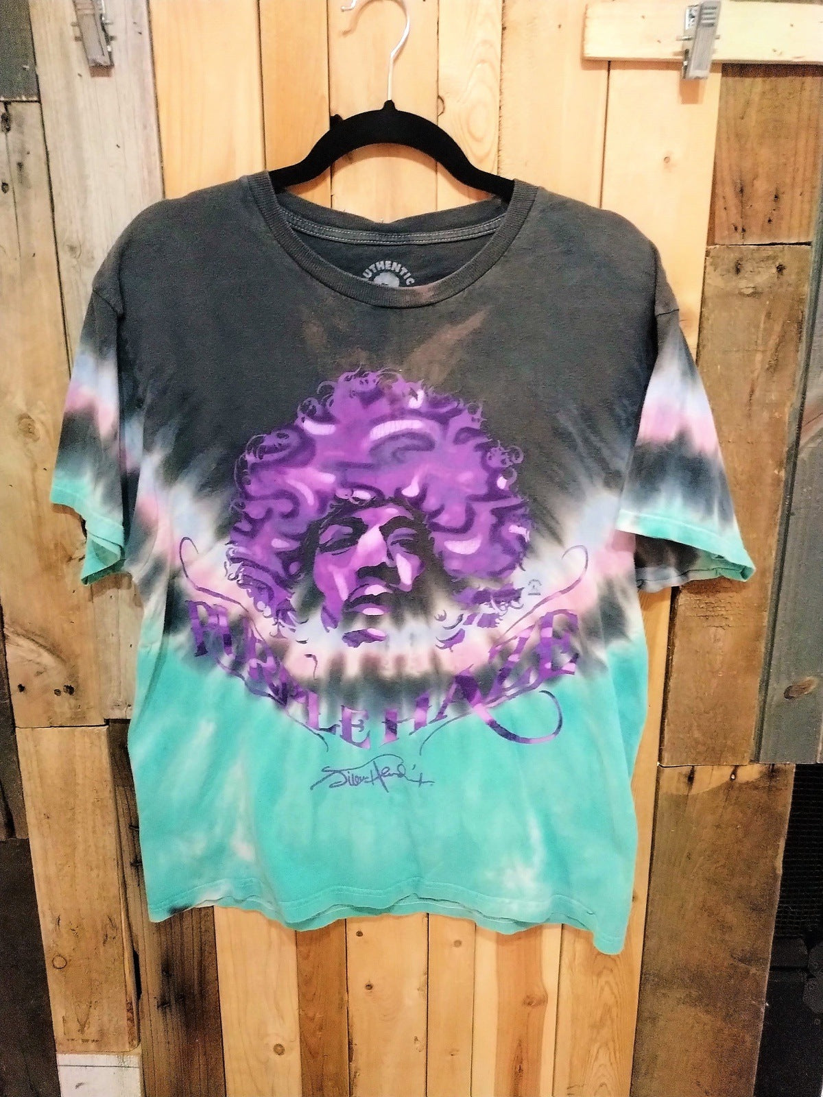 Jimi Hendrix Authentic Hendrix T Shirt M/M 362457WH
