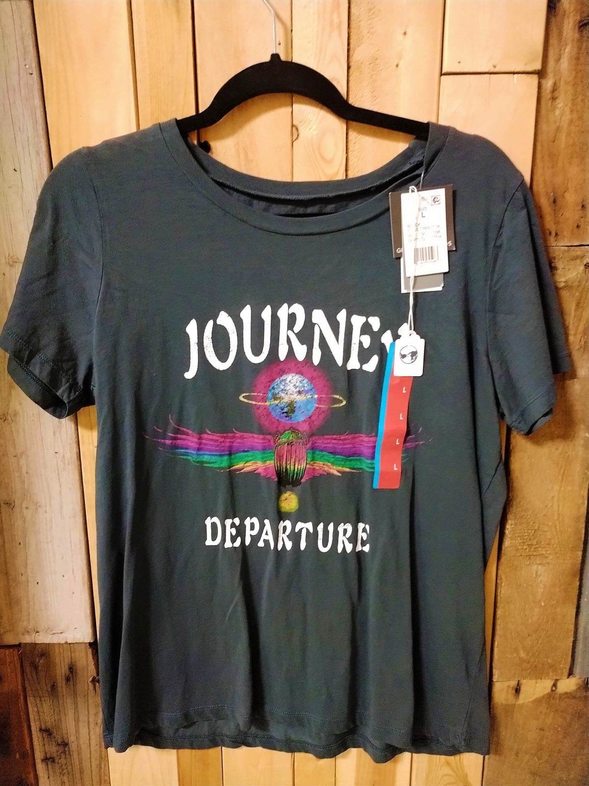 Journey "Departure" Women's T Shirt Size Large New with Tags