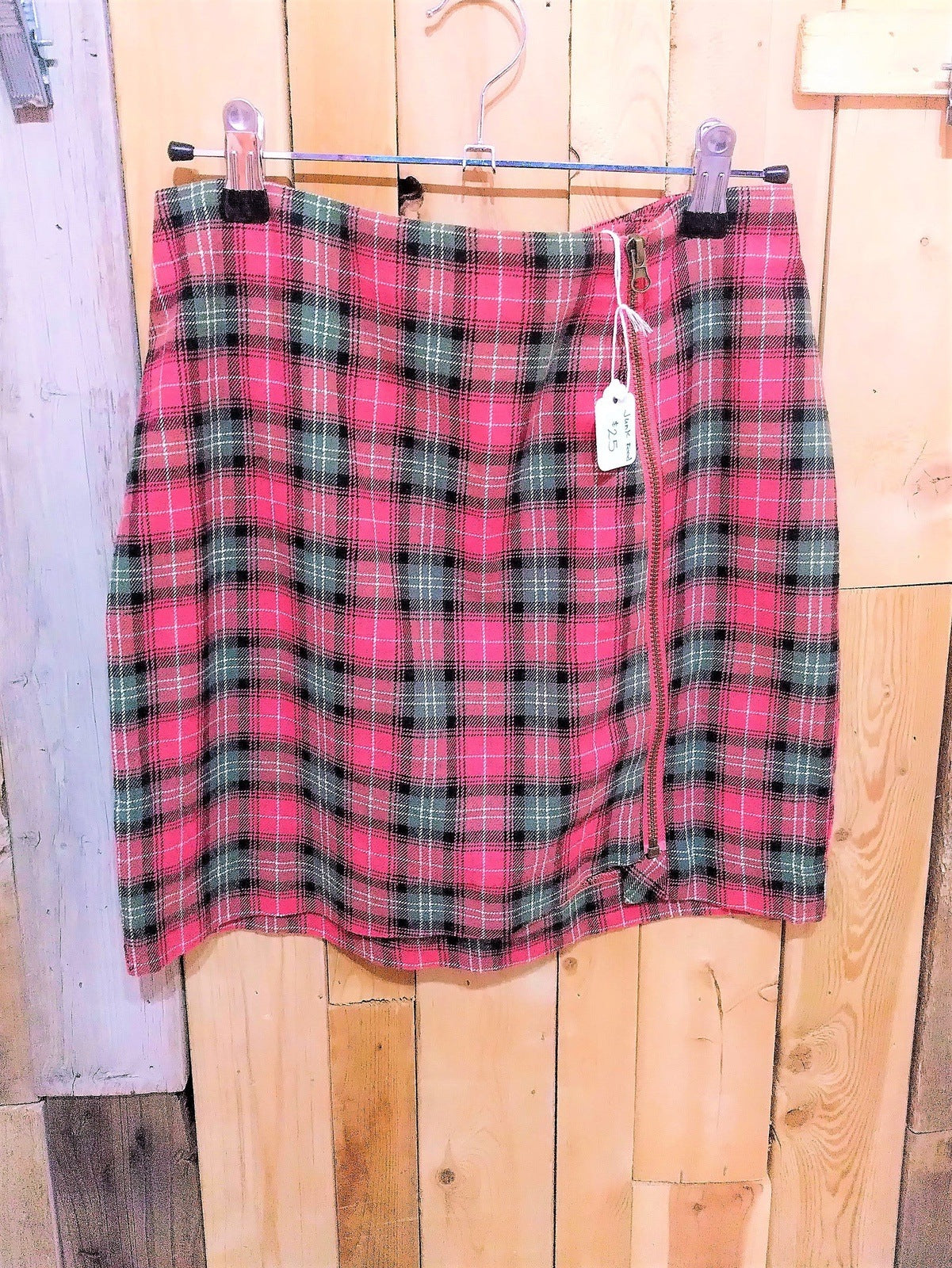 By Junkfood Plaid Skirt Size 5