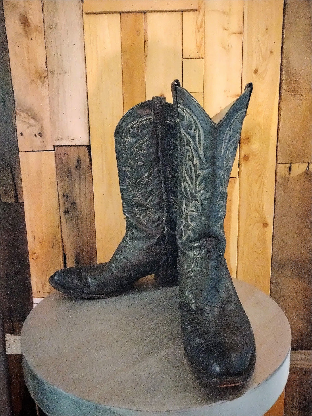 Larry Mahan Men's Cowboy Boots Size 11