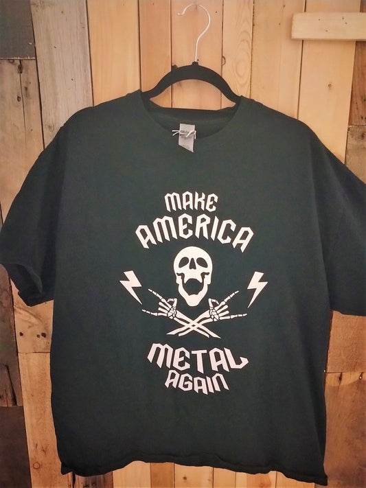 "Make America Metal Again" T Shirt Size XL