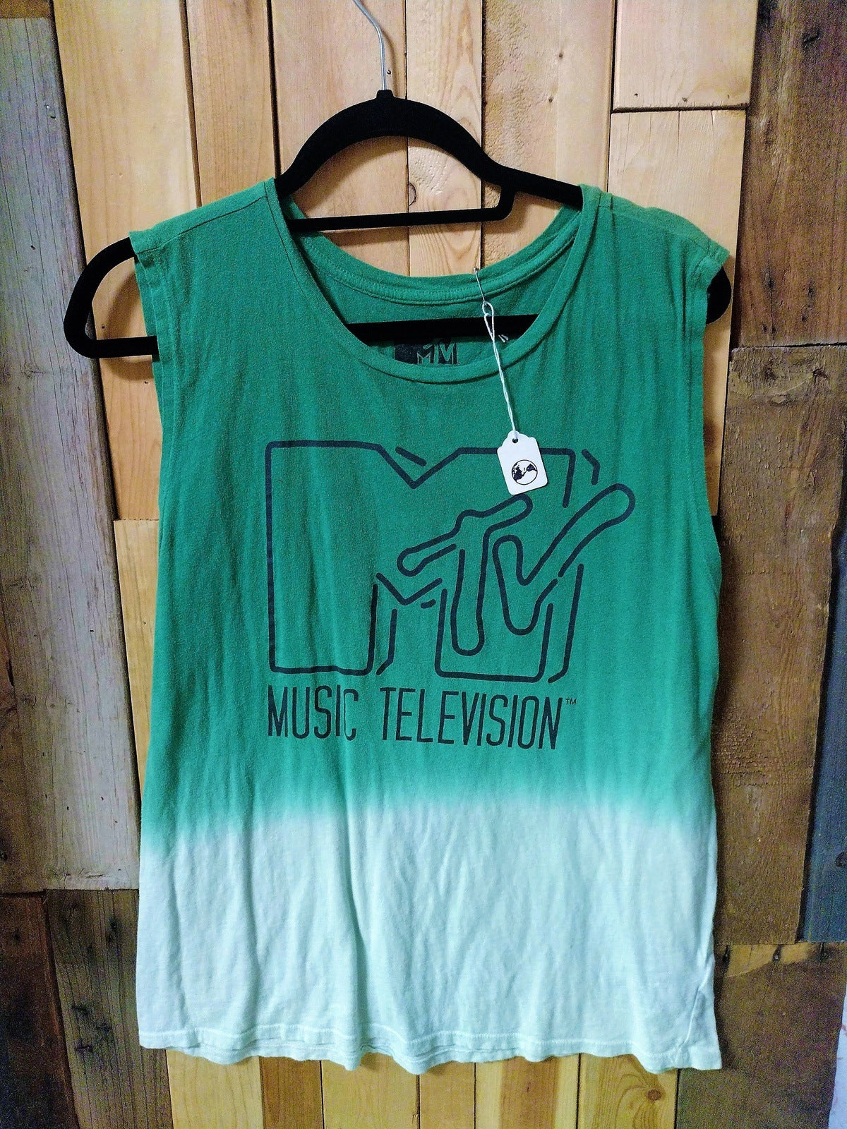 MTV Official Merchandise Sleeveless T Shirt Size Large