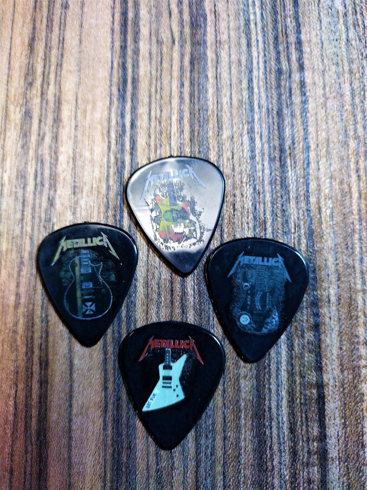 Metallica Guitar Picks Pack of 4
