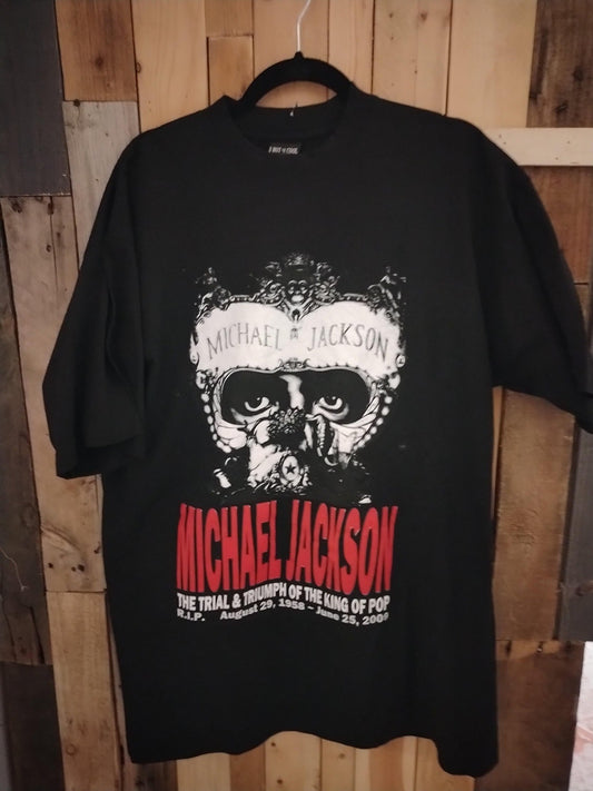 Michael Jackson King of Pop T Shirt Size 2XL 174895P
