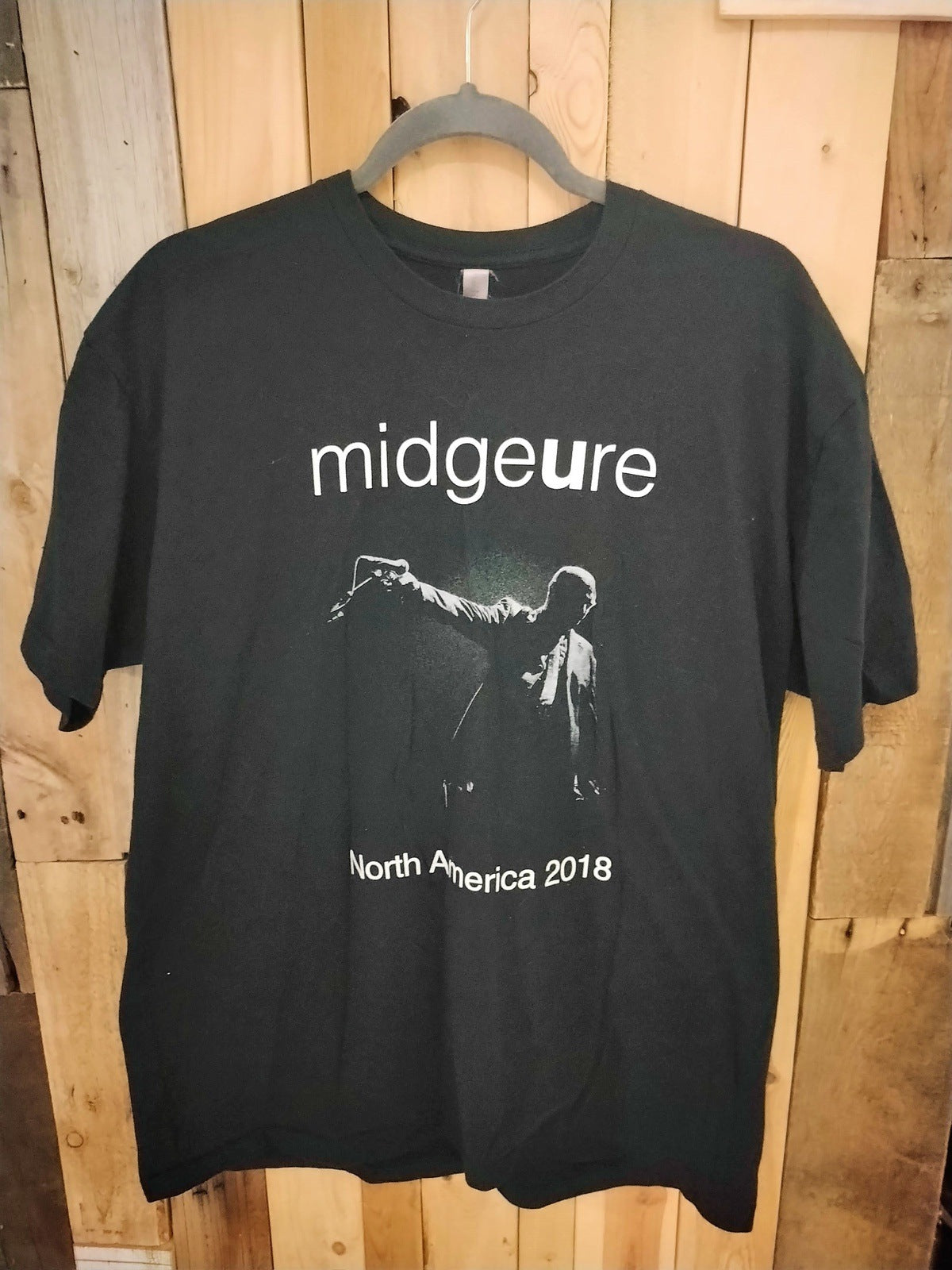 Midge Ure 2018 North America Tour T Shirt Size XL 371825DQ