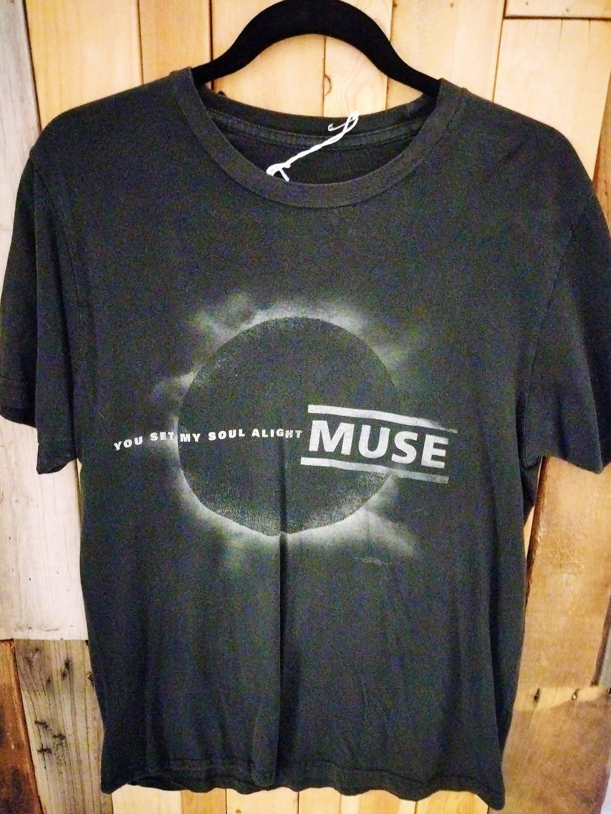 Muse "You Set My Soul Alight" T Shirt Size Size Large