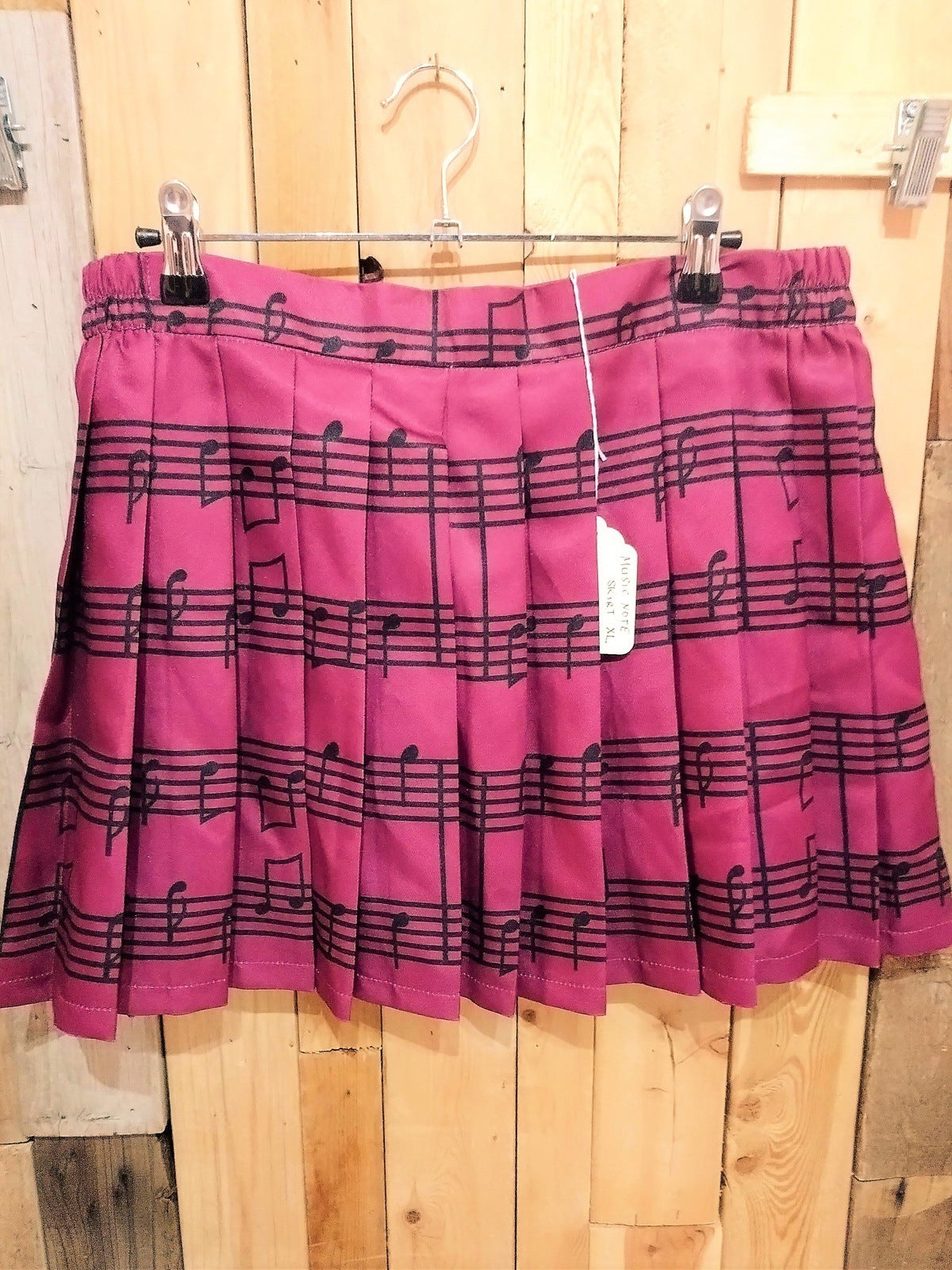Boutique Music Note Skirt Size XL
