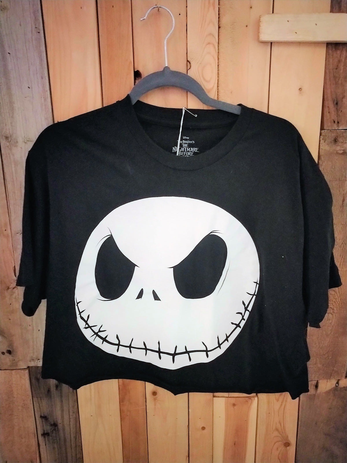 Nightmare Before Christmas Official Merchandise Crop T Shirt Size Medium