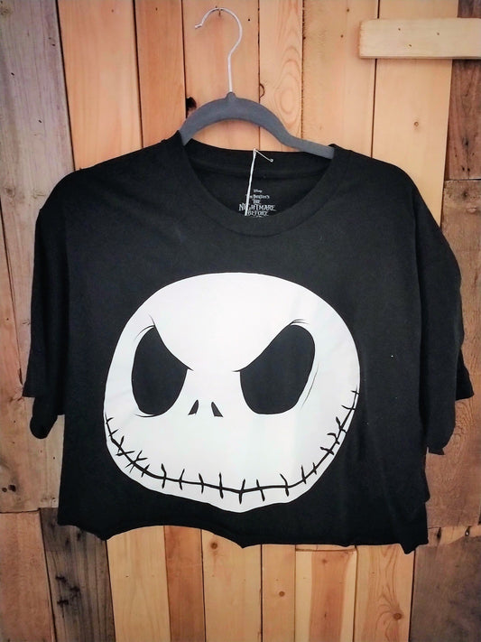 Nightmare Before Christmas Official Merchandise Crop T Shirt Size Medium