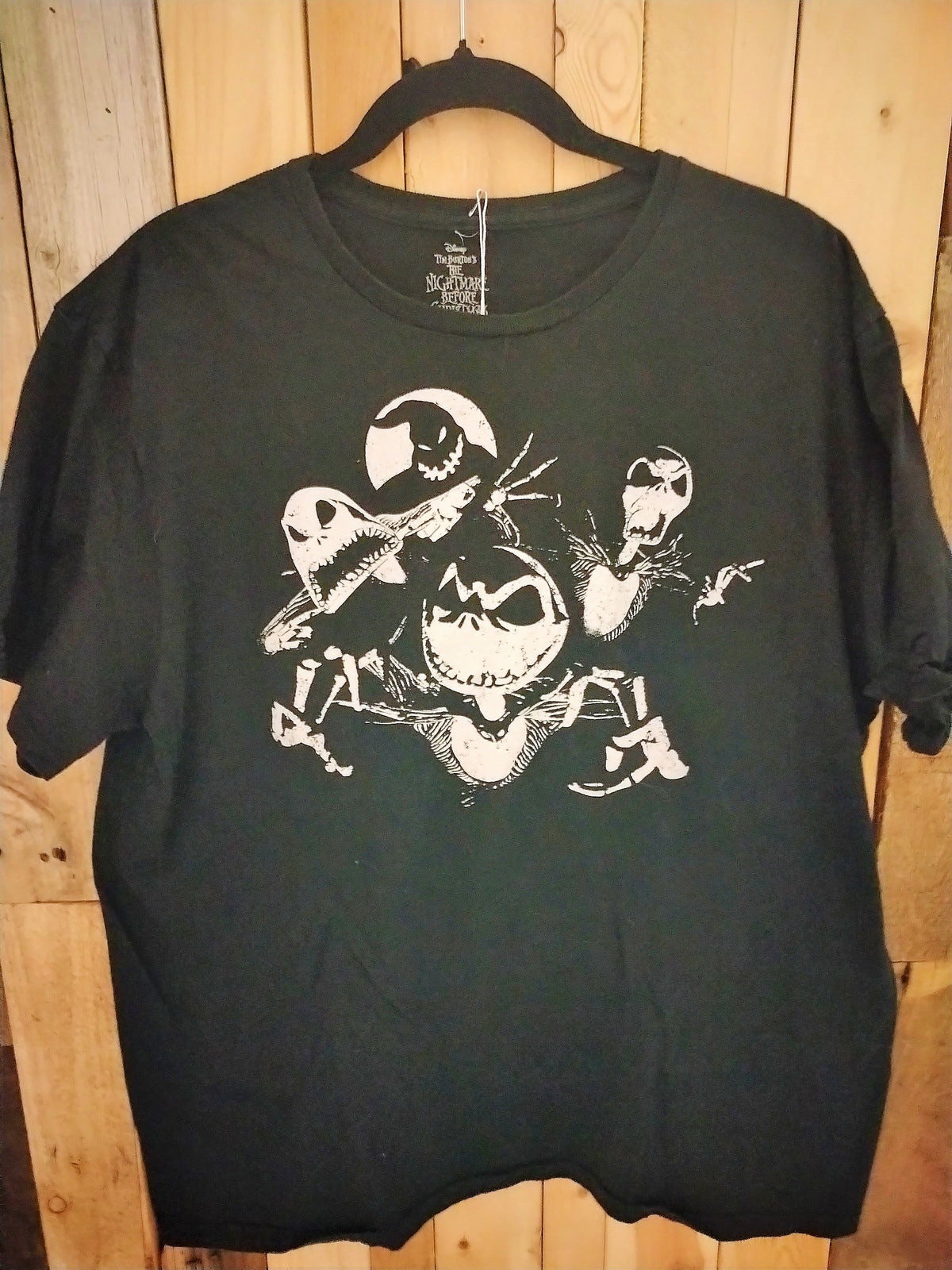 Nightmare Before Christmas Official Disney Merchandise T Shirt Size XL 765599
