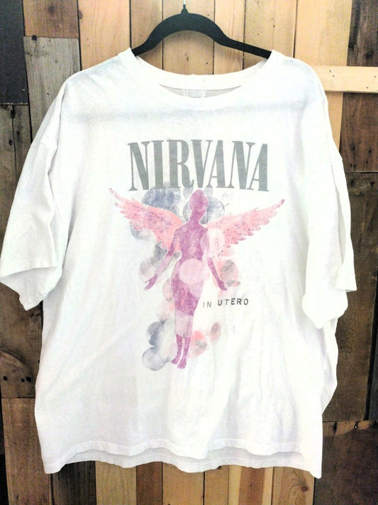 Nirvana In Utero Official Merchandise T Shirt Size L/XL