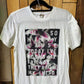 Nirvana Lithium Lyrics Women's T Shirt Size Small