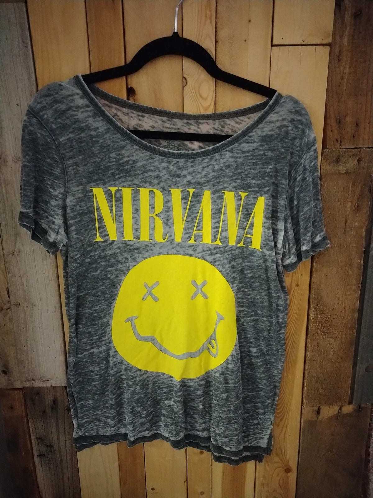 Nirvana Semi Sheer Women's Shirt Size Medium