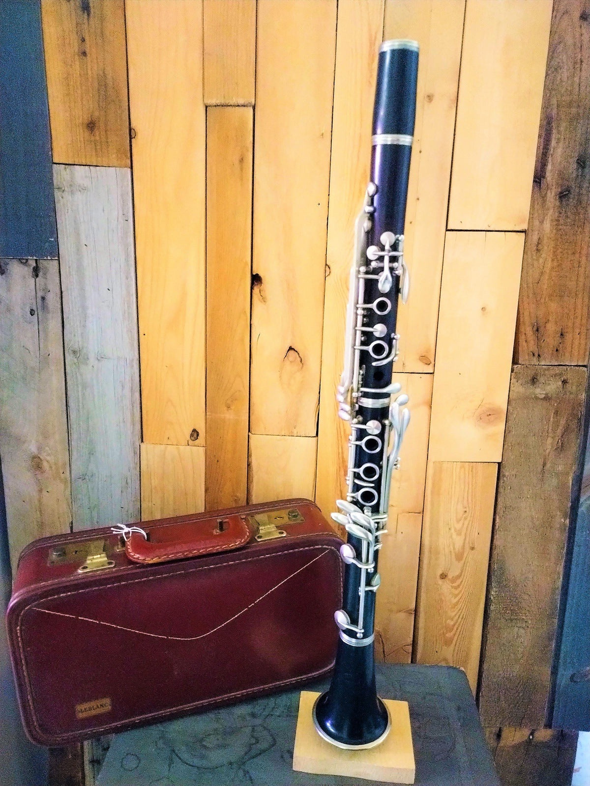 Noblet Wood Clarinet Made in France With Case and Mouthpiece