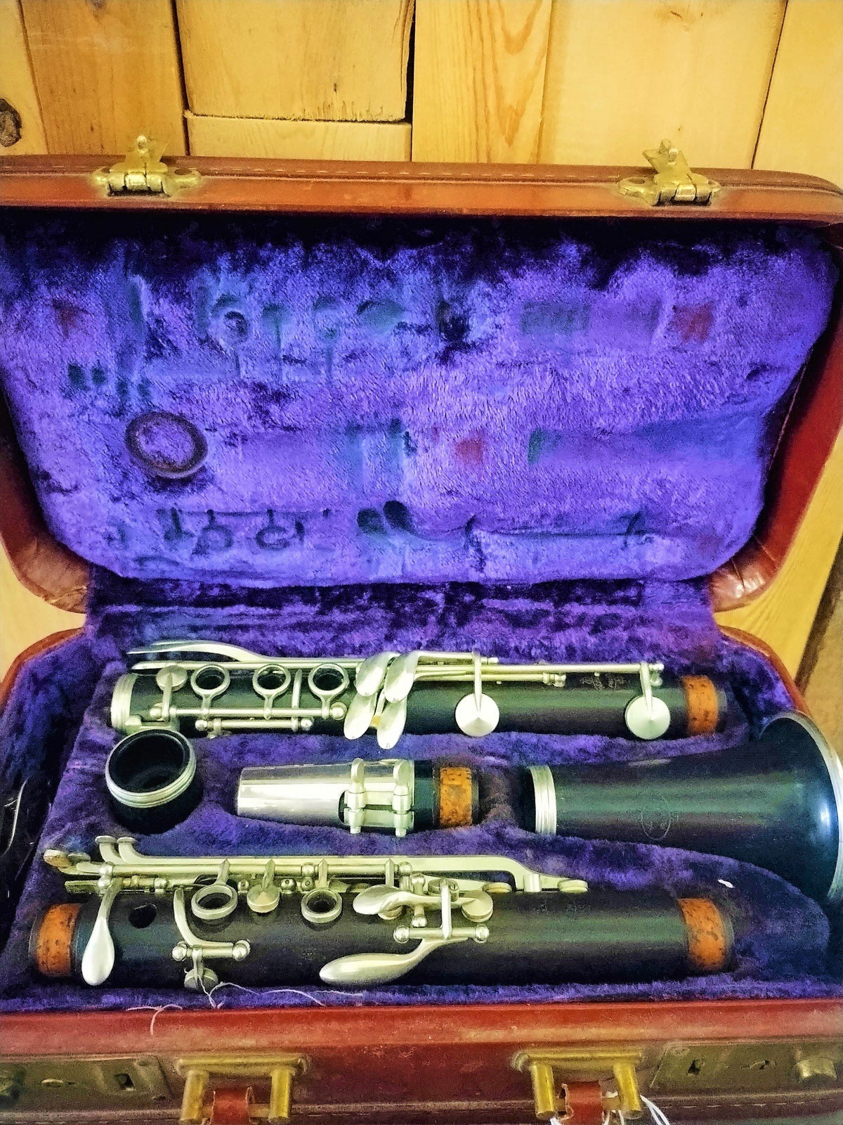Noblet Wood Clarinet Made in France With Case and Mouthpiece