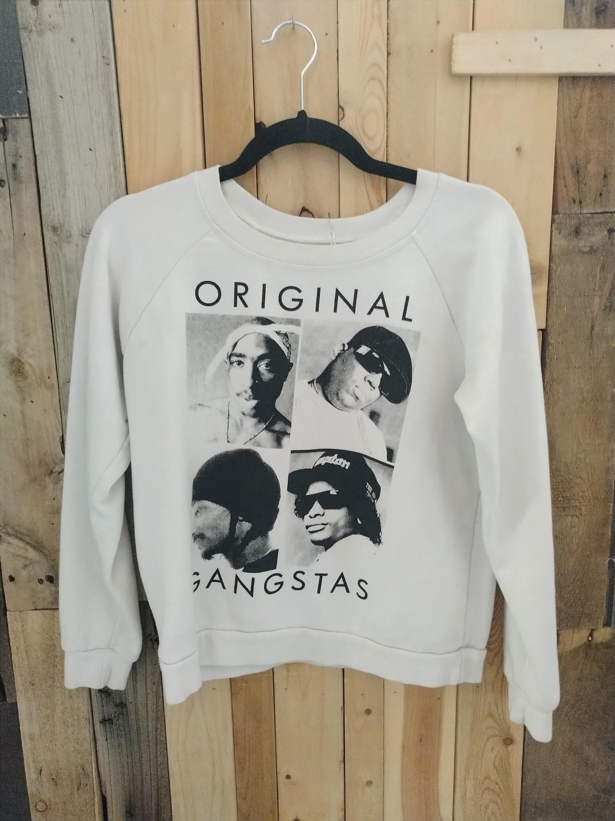 Original Gangstas Sweatshirt Women's Size Small AS IS