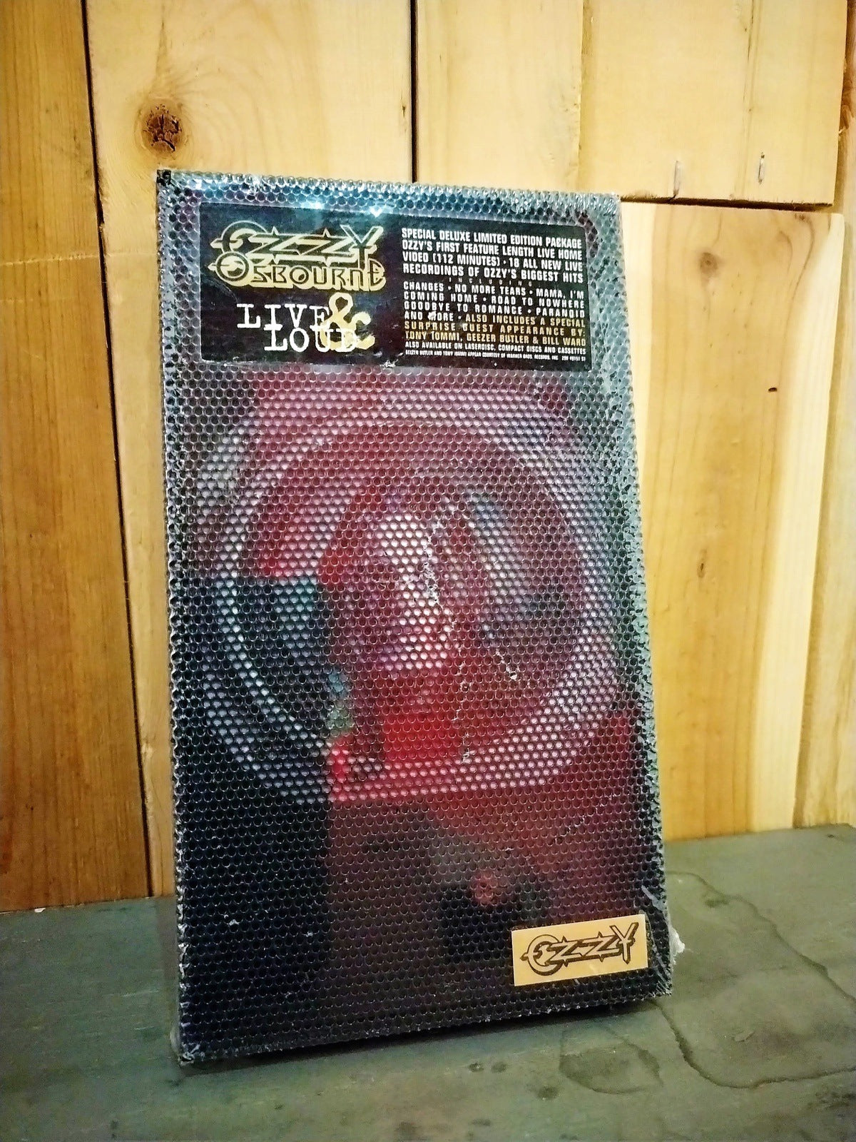 Ozzy "Live & Loud" VHS Cassette Unopened