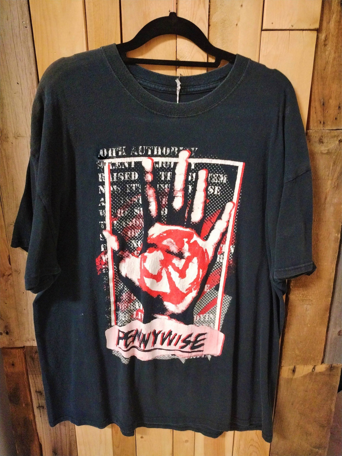 Pennywise T Shirt Size Large As Is- Sun Bleaching on Shoulders