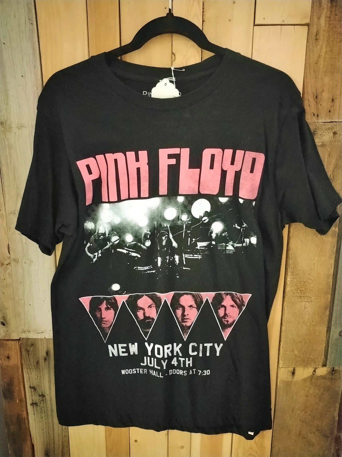 Pink Floyd Official Merchandise New York City July 4th T Shirt Size M/M