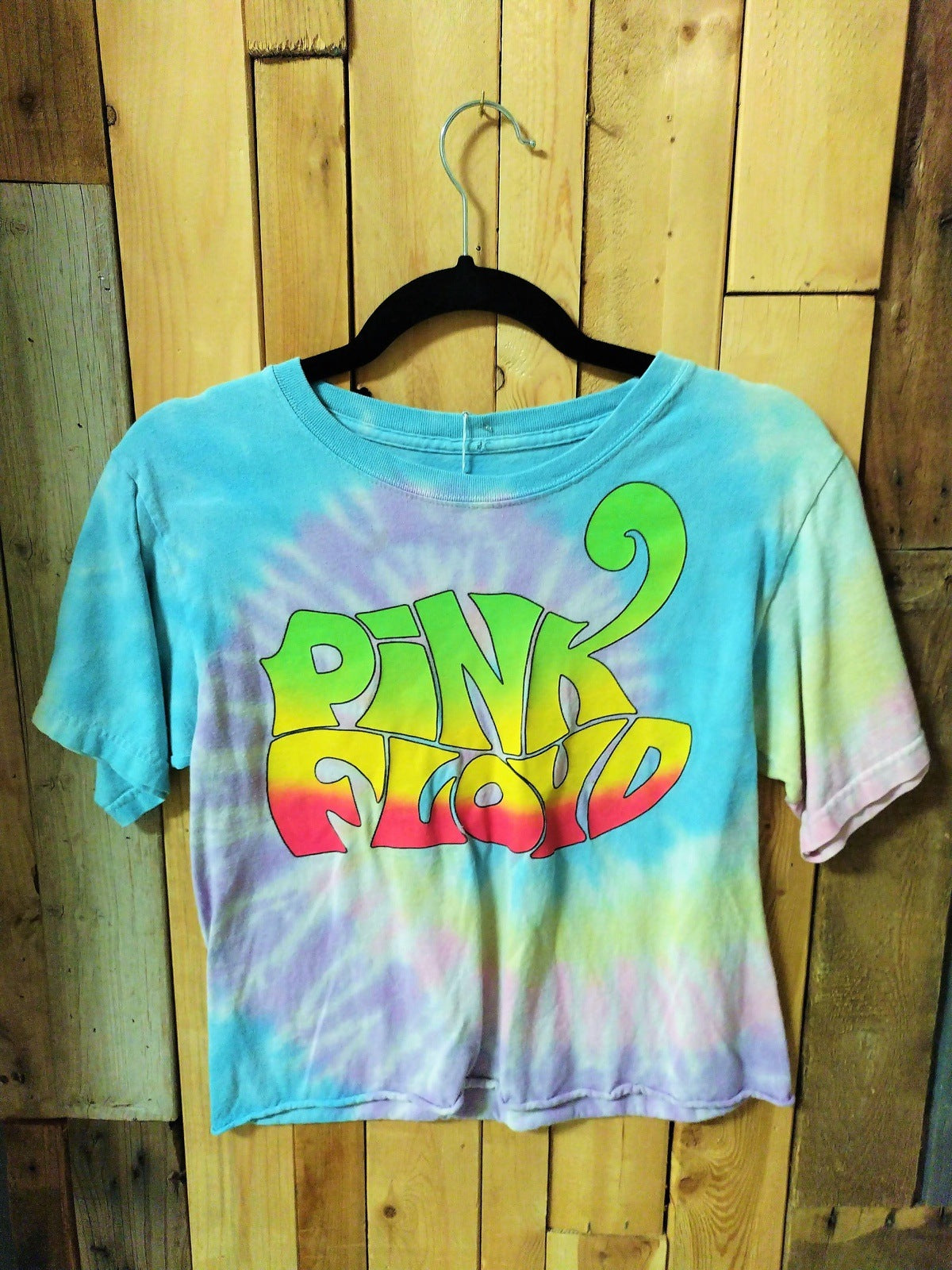 Pink Floyd Women's Crop T Size Small