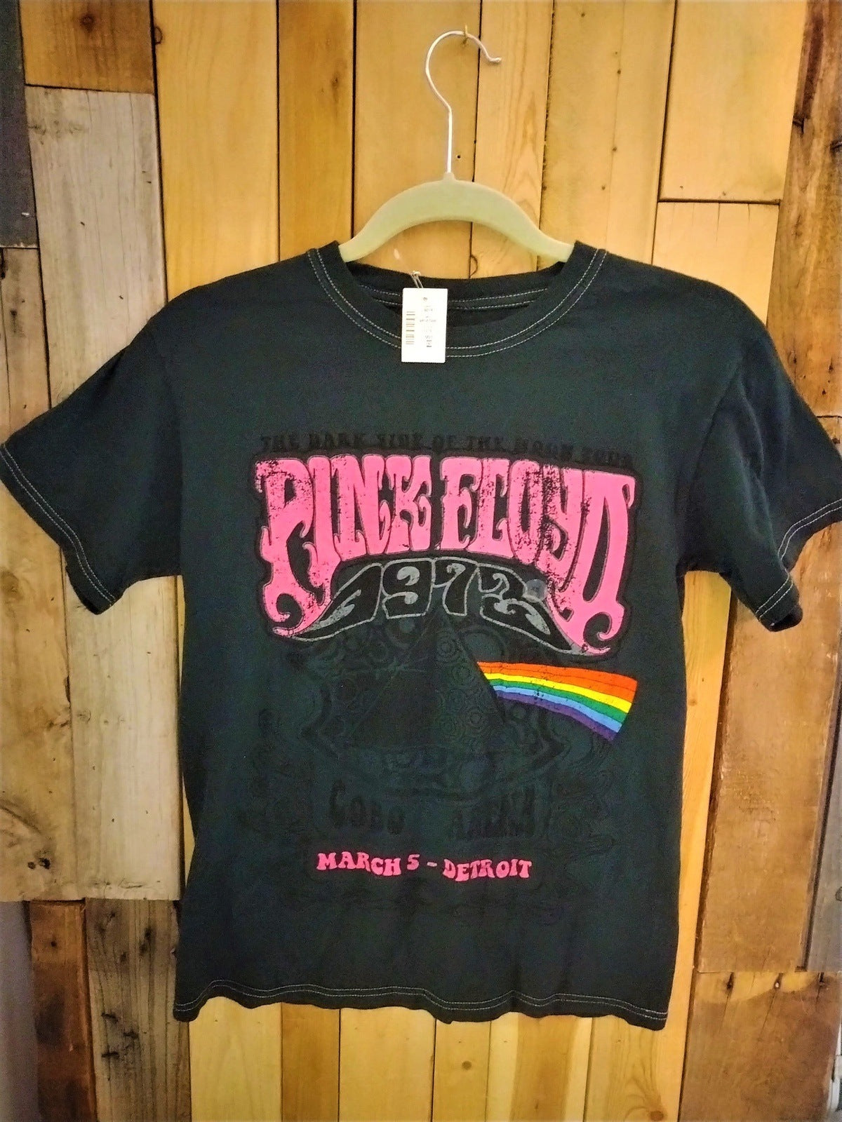 Pink Floyd "Dark Side of the Moon" Official Merchandise T Shirt Size XS New with Tags