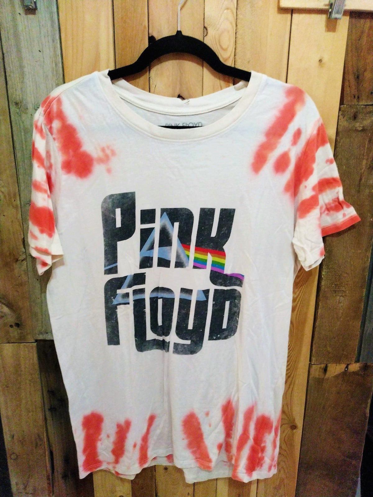 Pink Floyd T Shirt Tie Dye Size Large