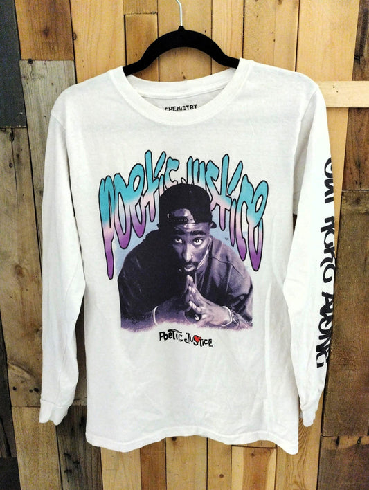 Chemistry Brand "Poetic Justice" T Shirt Size Large 365895