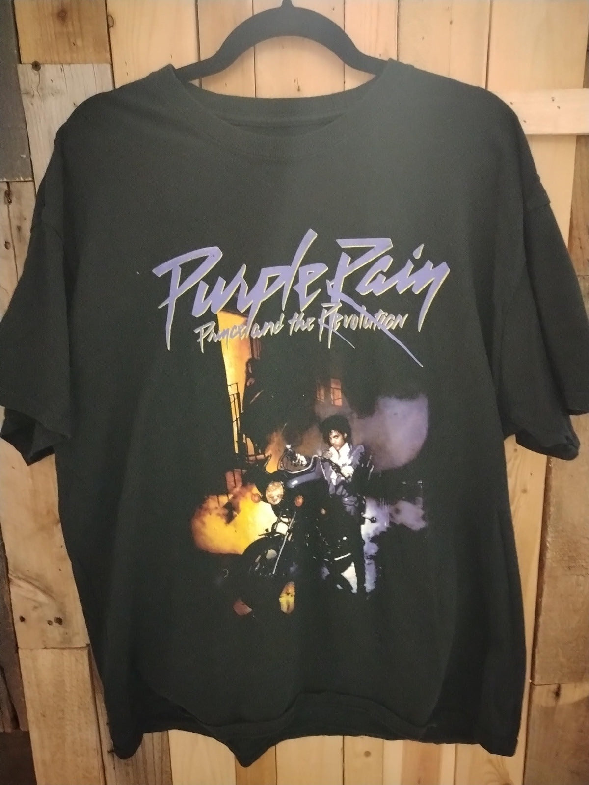 Prince "Purple Rain" Official Merchandise T Shirt Size XL #131256WH