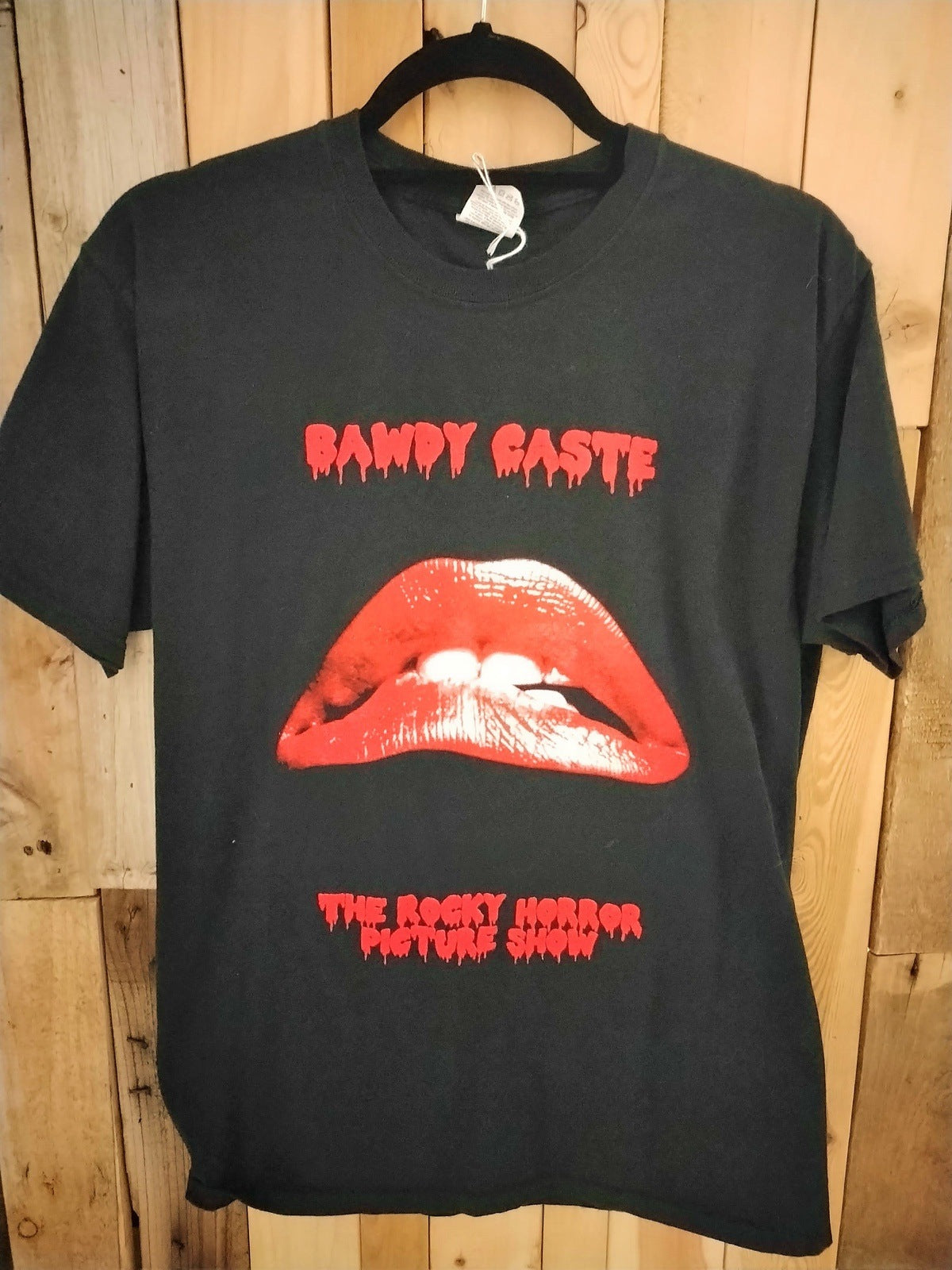Rocky Horror Picture Show "Bawdy Caste" T Shirt Size Medium