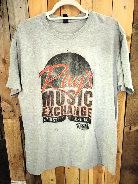 Ray's Music Exchange Men's T Shirt Size XL From The Blues Brothers Movie