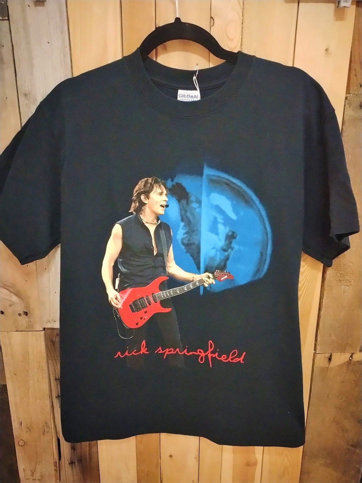 Rick Springfield "The Day After Yesterday" T Shirt Size Medium 119891WH