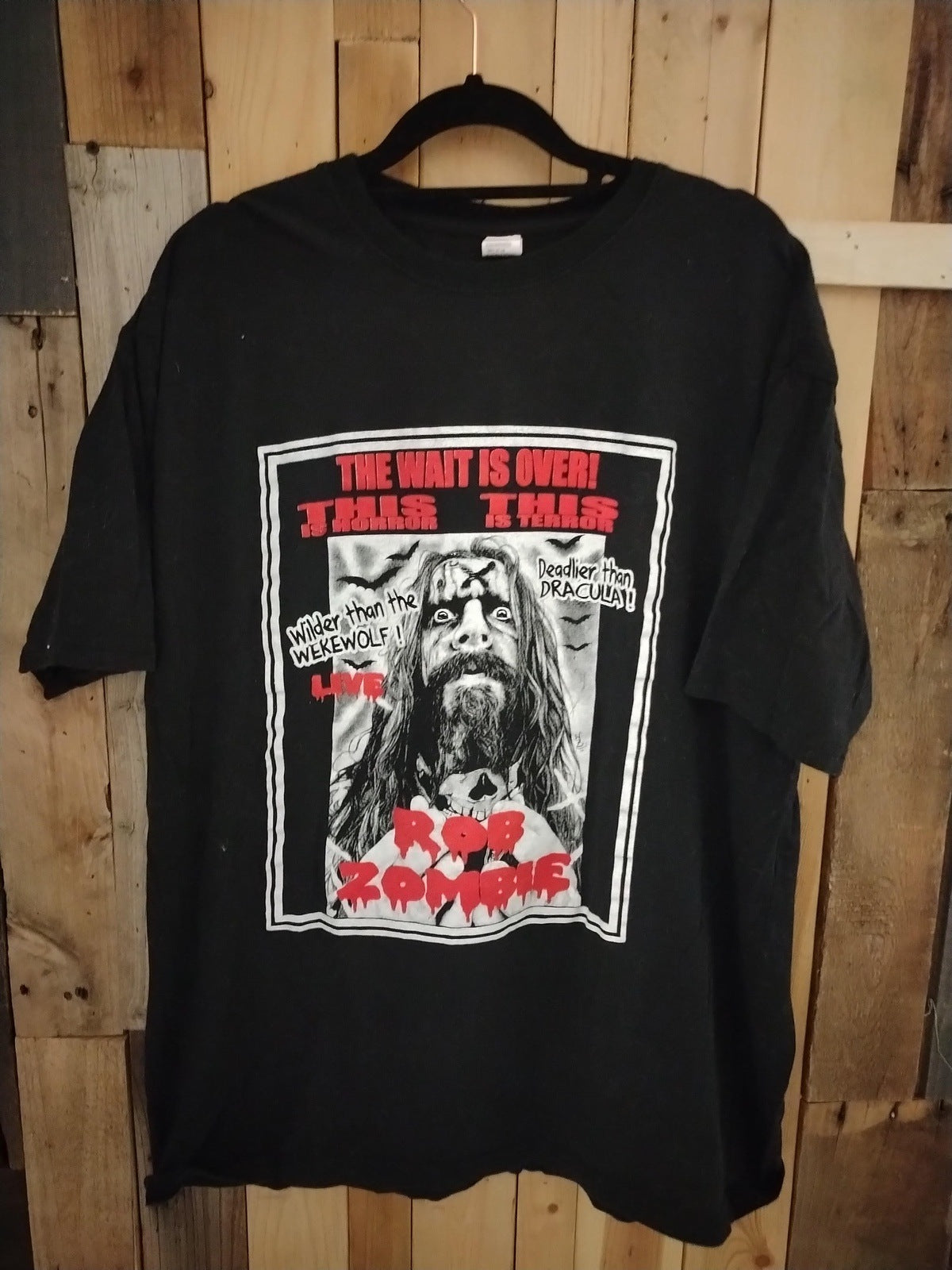 Rob Zombie Men's T Shirt Size XL