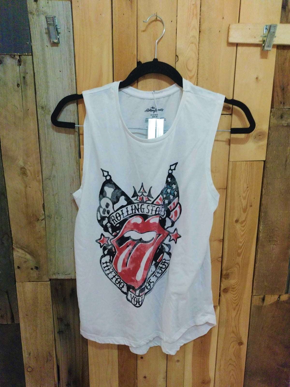 Rolling Stones Official Merchandise Women's Tank T Shirt Size XS