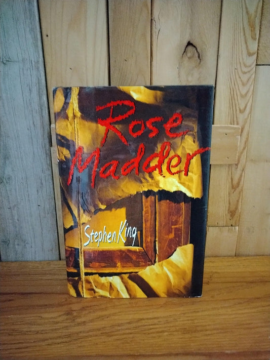 Stephen King Rose Madder First Edition Hardcover First Edition 74789HC