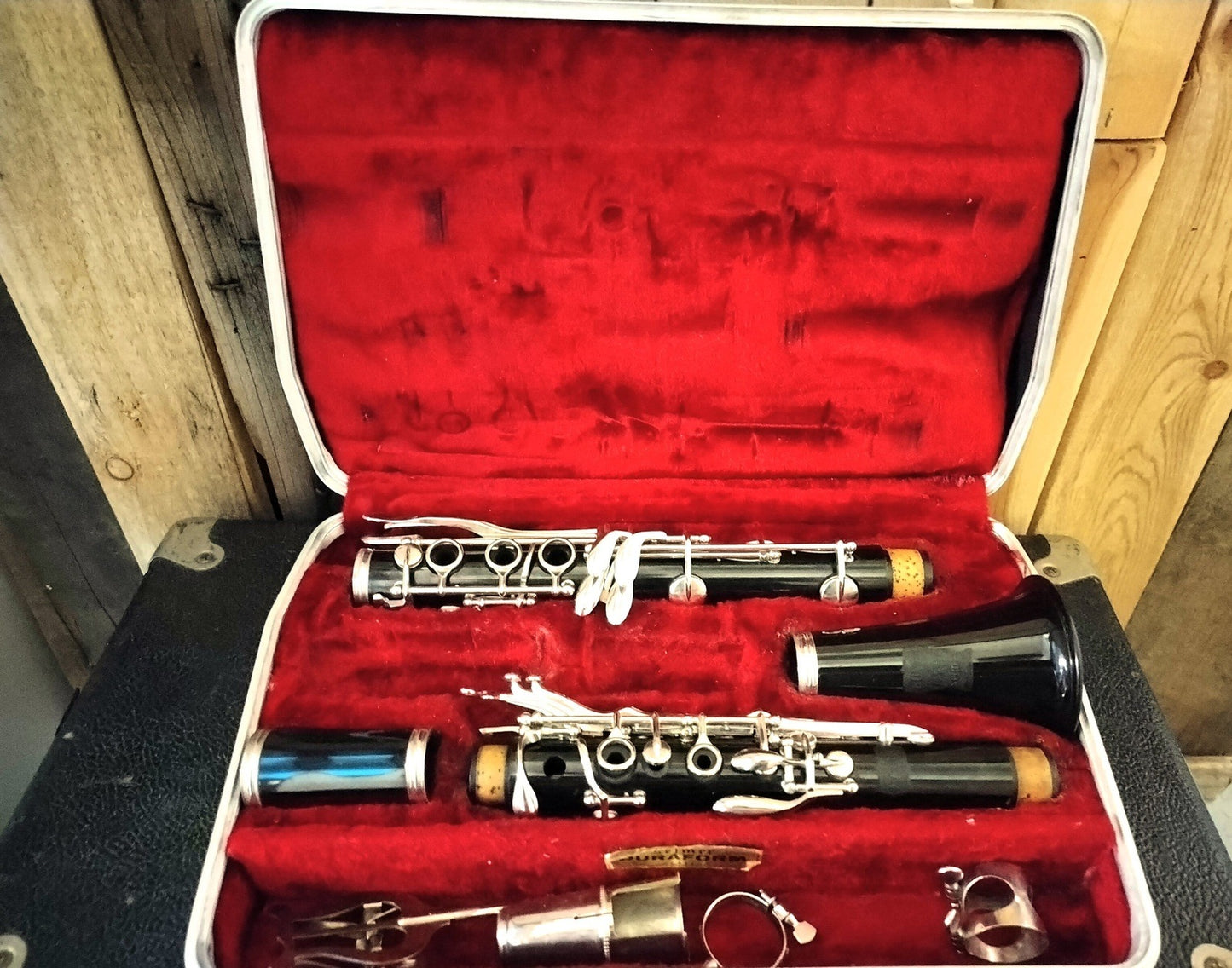 Vintage Selmer Bundy Resonite Bb Clarinet with Case #349758